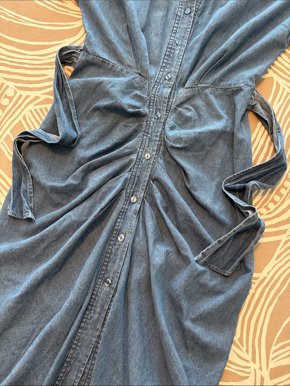 STEVE MADDEN Tori chambray blue dress NWT - Picture 7 of 12